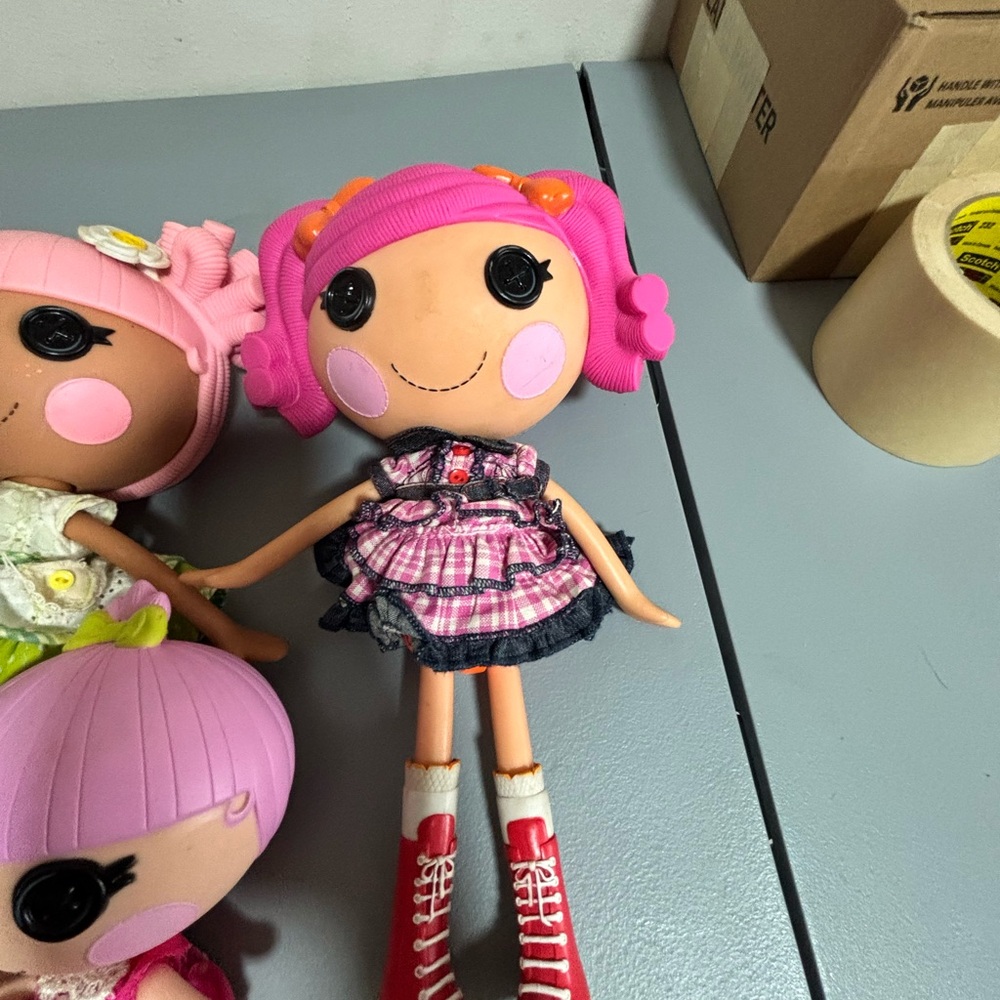 Lalaloopsy Doll Set — Pink, Orange, Yellow & Green - Picture 6 of 6